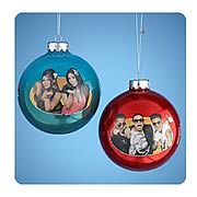 Jersey Shore Glass Ball Ornament Case